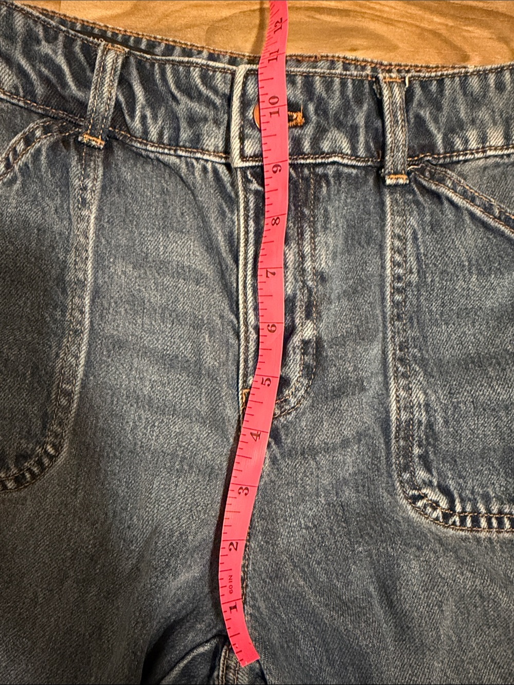 Talbots Jeans Women Size 4P Petite Summer Weight Straight Leg Ankle - Picture 6 of 9